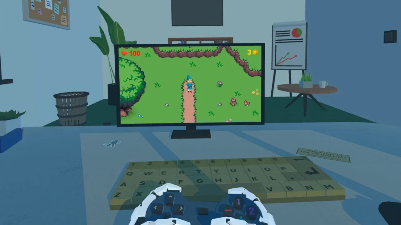 Cover image for Game Dev Simulator Review - Meta Quest 3