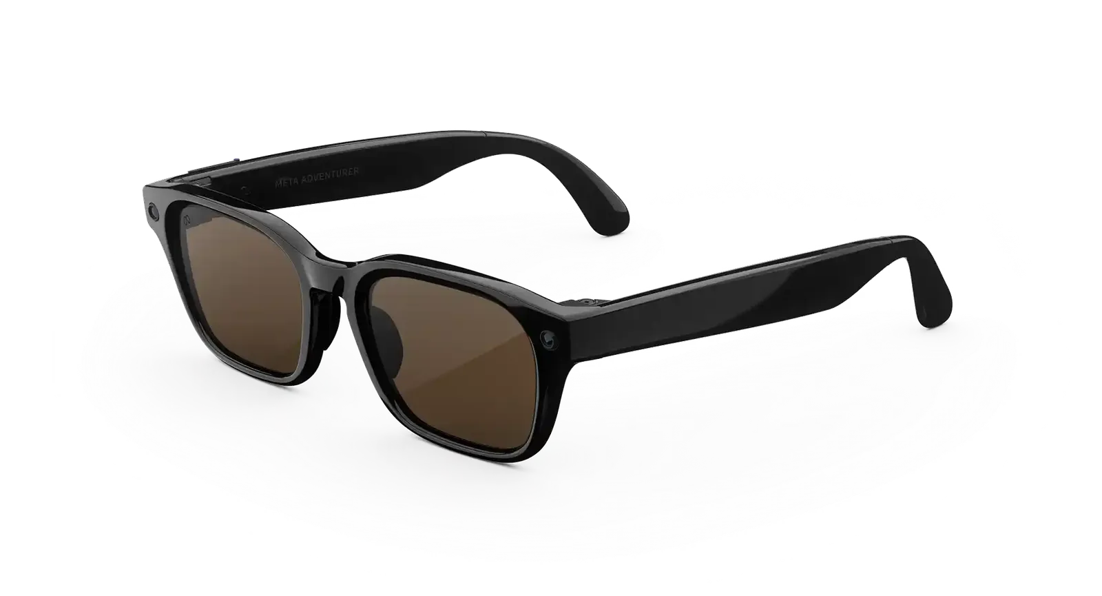 Meta Adventurer glasses with a Classic Black frame and Brown lenses